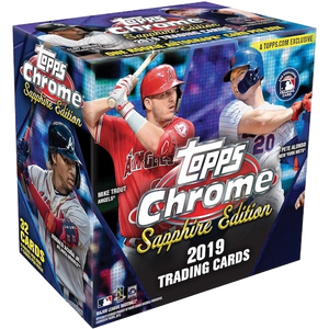 2019 Topps Chrome Sapphire Edition Baseball Box