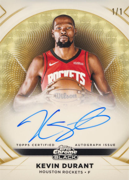 2025/26 Topps Chrome Black Basketball Hobby 8 Box Case