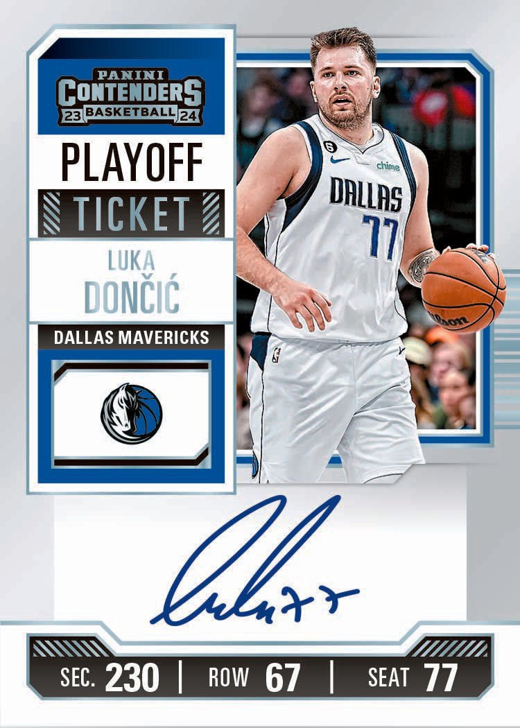 2023/24 Panini Contenders Basketball Hobby 12 Box Case