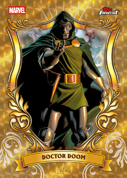 2026 Topps Marvel Finest The Fantastic Four 65th Anniversary Hobby Box