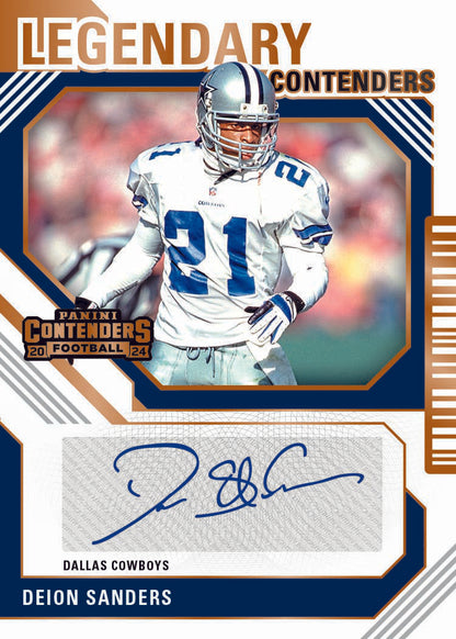 2024 Panini Contenders Football Hobby 12 Box Case