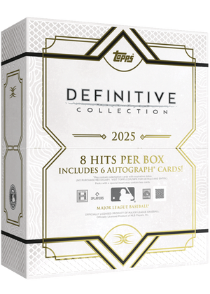 2025 Topps Definitive Baseball Hobby Box