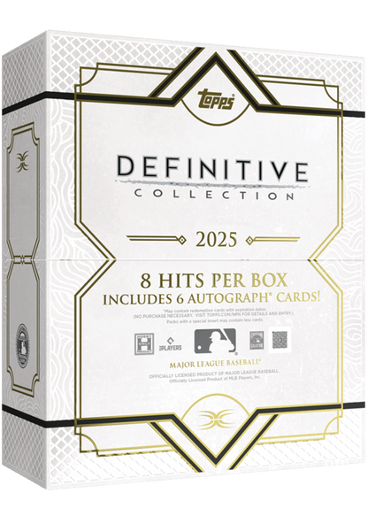 2025 Topps Definitive Baseball Hobby Box