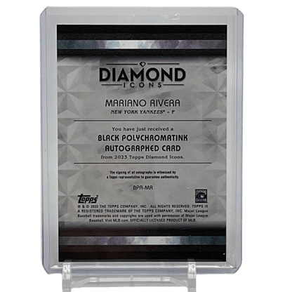 2023 Topps Diamond Icons Mariano Rivera #BPA-MR Autograph /15