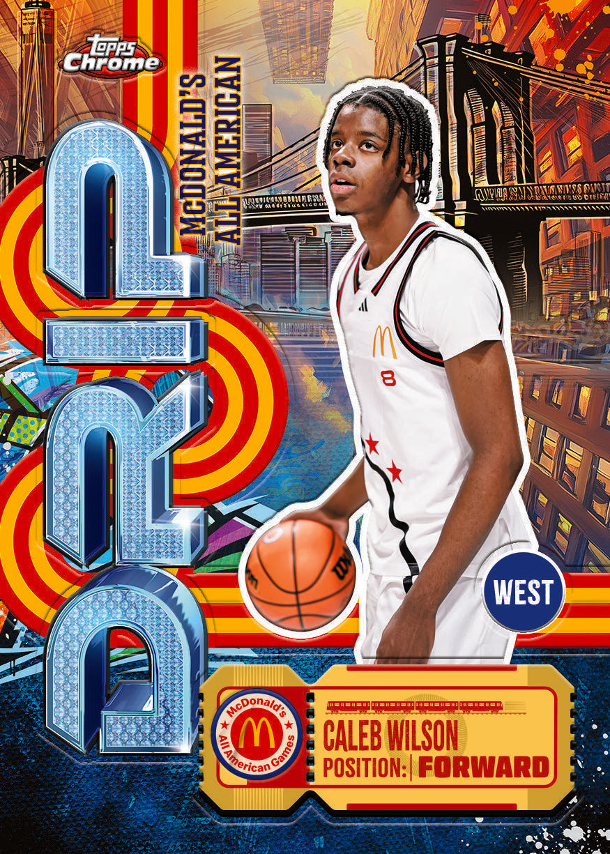 2025 Topps Chrome McDonald's All American Basketball Hobby Box
