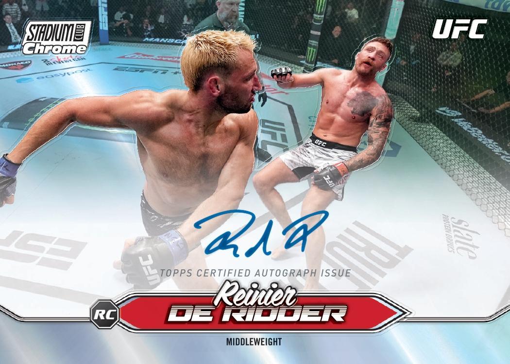 2025 Topps UFC Stadium Club Blaster Box