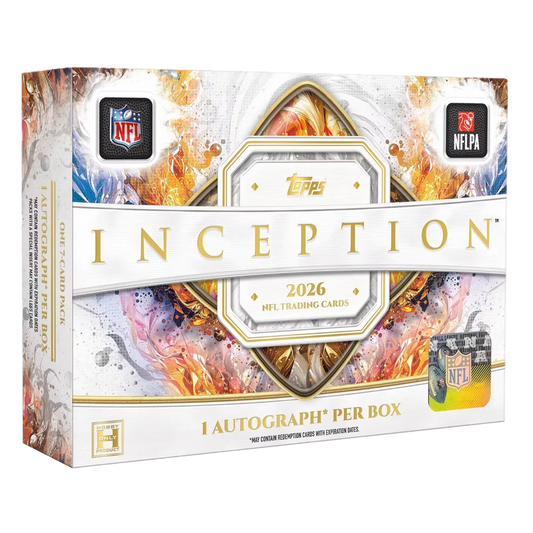2026 Topps Inception Football Hobby Box