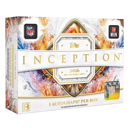 2026 Topps Inception Football Hobby 8 Box Case