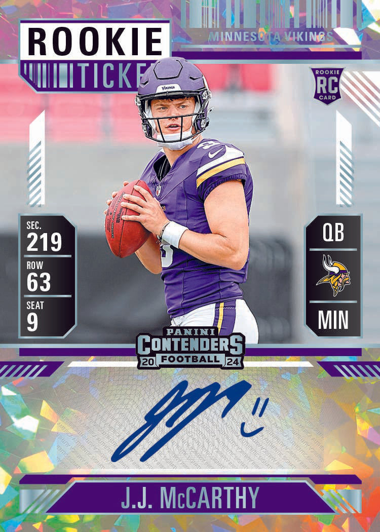 2024 Panini Contenders Football Hobby 12 Box Case