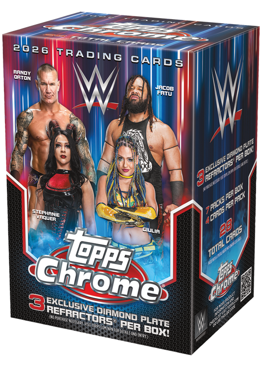 2026 Topps Chrome WWE Blaster 40 Box Case