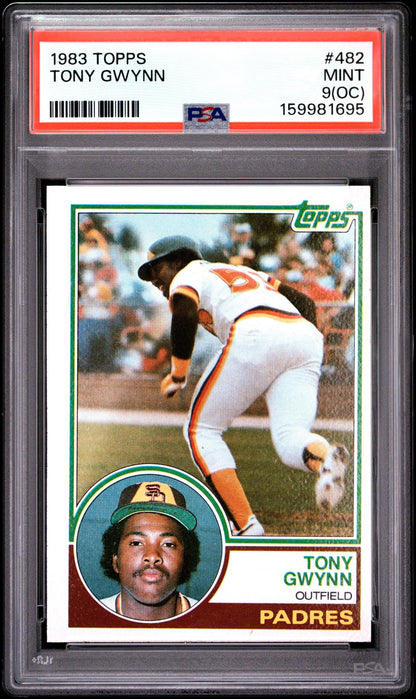 1983 Topps #482 Tony Gwynn PSA 9 (OC)
