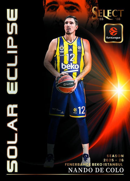 2025/26 Panini Select EuroLeague Basketball Hobby Box