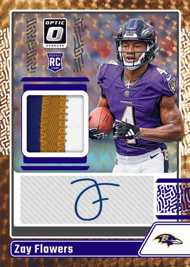 2023 Panini Donruss Optic Football Hobby 12 Box Case