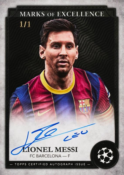 2024/25 Topps UEFA Club Competitions Finest Soccer Hobby Box