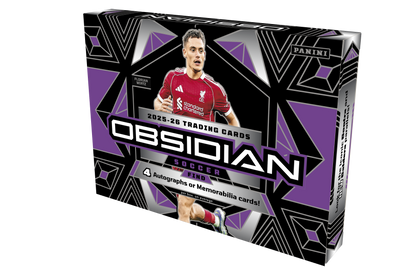 2025/26 Panini Obsidian Soccer Hobby 12 Box Case