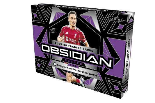 2025/26 Panini Obsidian Soccer Hobby 12 Box Case