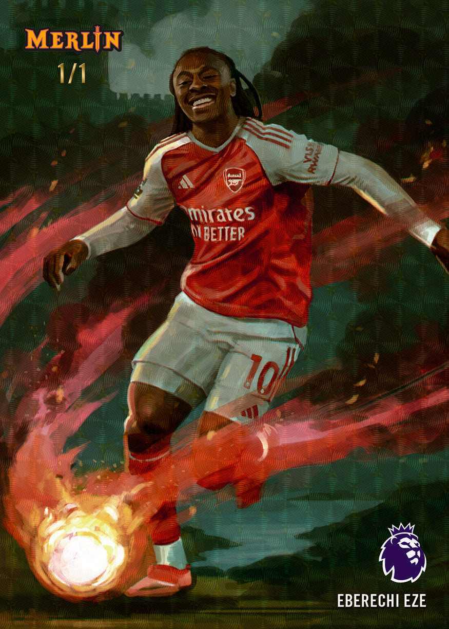 2026 Topps Merlin Premier League Soccer Hobby 12 Box Case