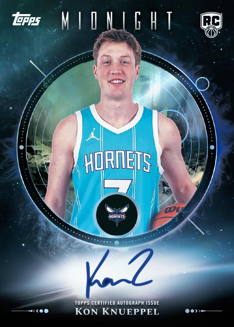 2025/26 Topps Midnight Basketball Hobby 8 Box Case