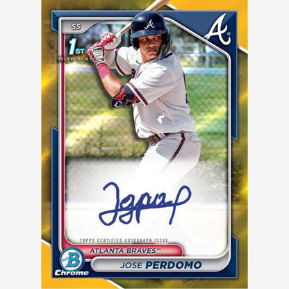 2024 Bowman Chrome Baseball Hobby 12 Box Case