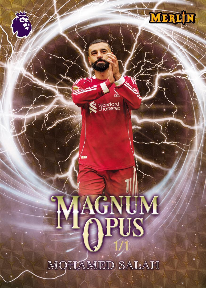 2026 Topps Merlin Premier League Soccer Hobby 12 Box Case