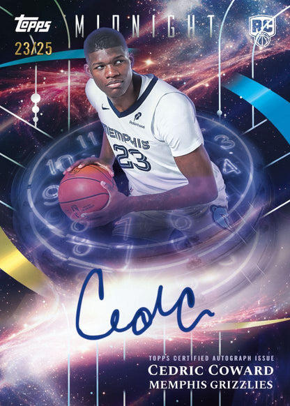 2025/26 Topps Midnight Basketball Hobby 8 Box Case