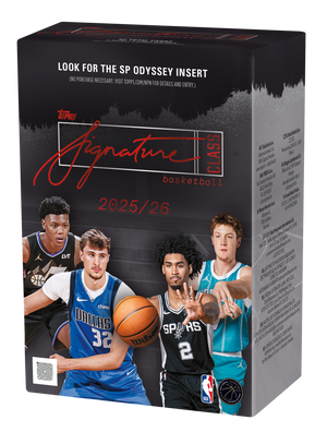 2025/26 Topps Signature Class Basketball Blaster Box
