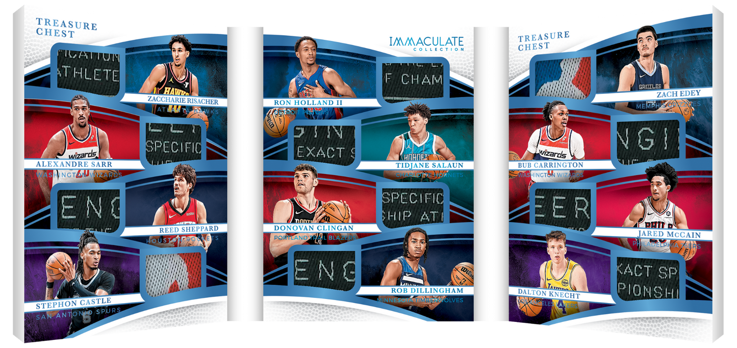 2024/25 Panini Immaculate Basketball Hobby 5 Box Case
