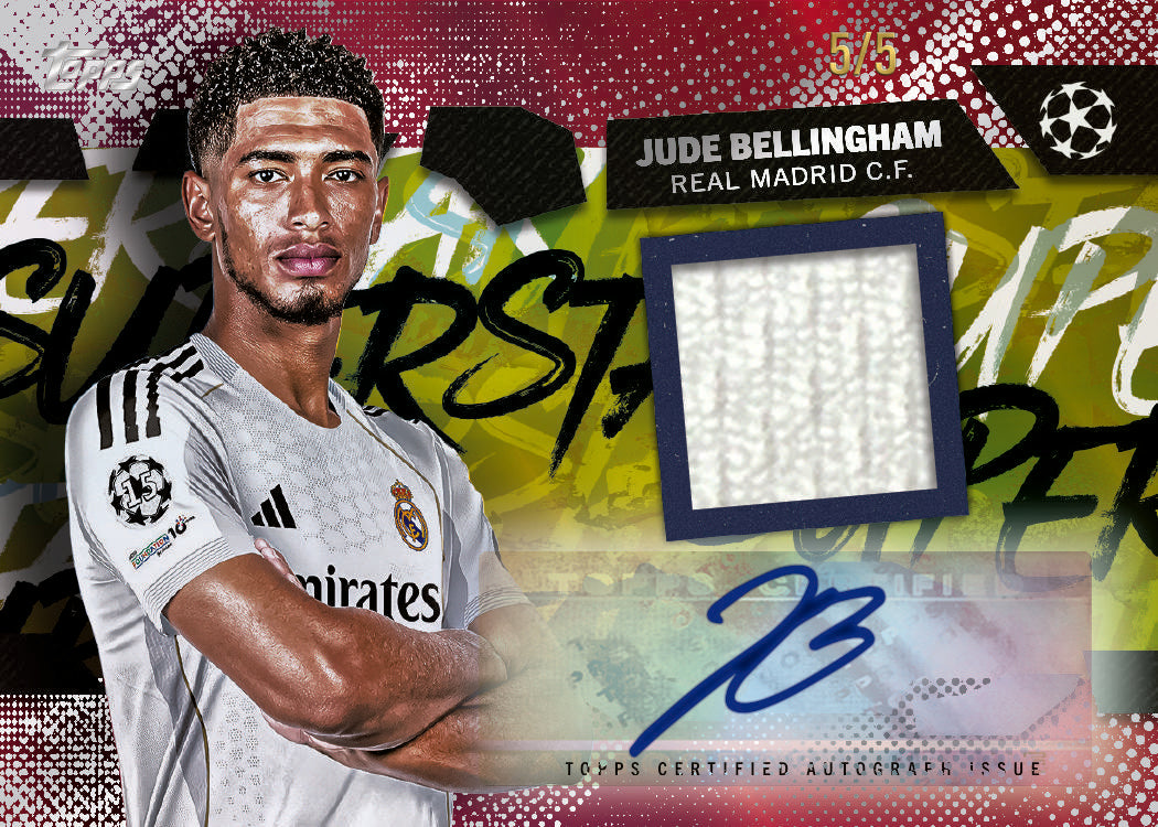 2025/26 Topps UEFA Club Competitions Soccer Blaster Box