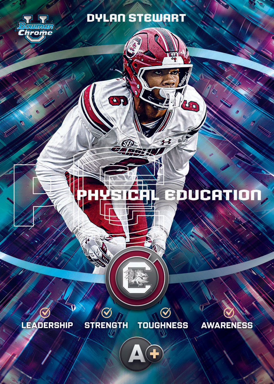 2025 Bowman Chrome University Football Blaster Box