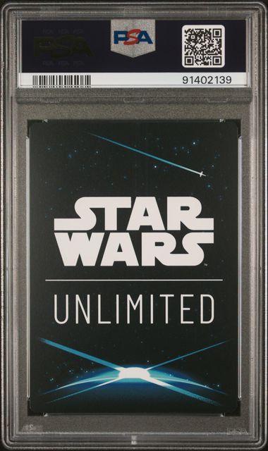 2024 STAR WARS: UNLIMITED SPARK OF REBELLION #051 LUKE SKYWALKER PSA 10