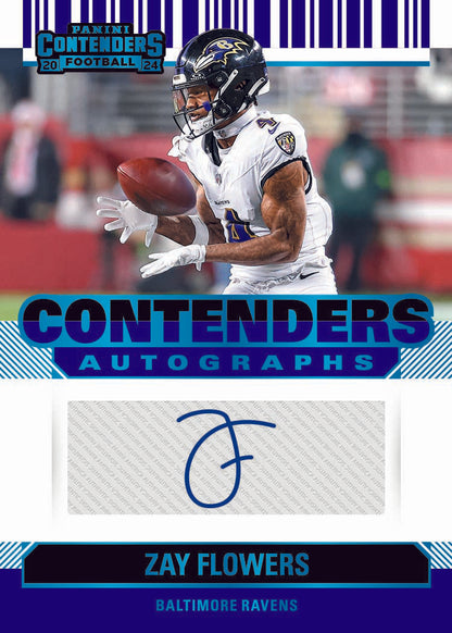 2024 Panini Contenders Football Hobby 12 Box Case