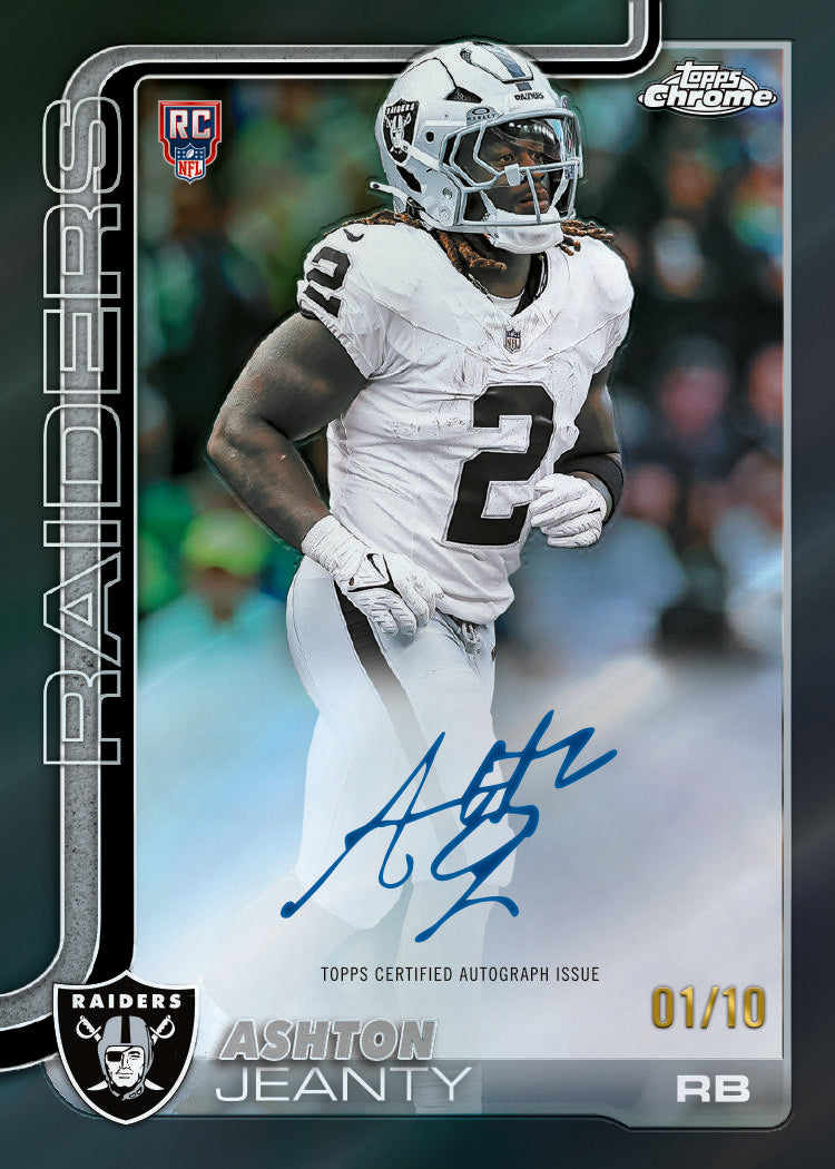 2025 Topps Chrome Football Delight 6 Box Case