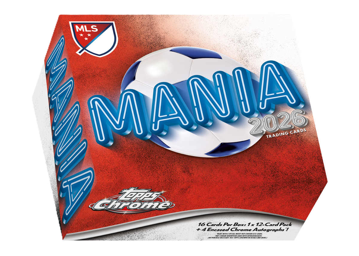 2026 Topps MLS Chrome Soccer Mania Box