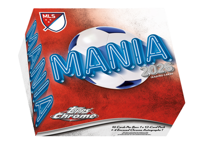 2026 Topps MLS Chrome Soccer Mania Box