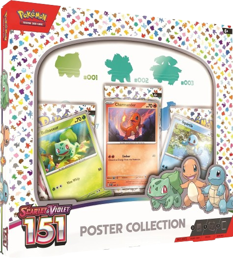 Pokemon Scarlet And Violet 151 Poster Collection
