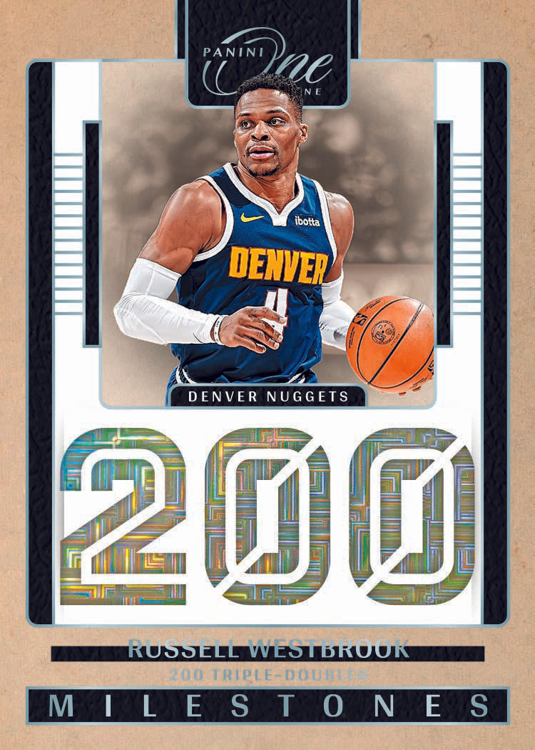 2024/25 Panini One & One Basketball Hobby 10 Box Case
