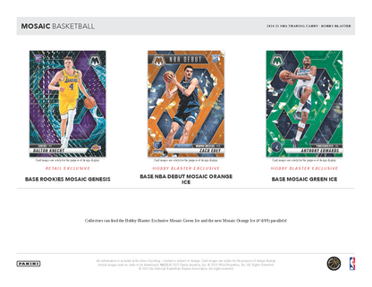 2024/25 Panini Mosaic Basketball Hobby Blaster Box