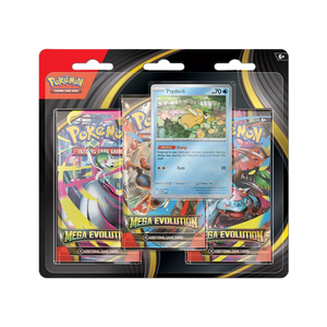 Pokemon Mega Evolution 3-Pack Blister Pack