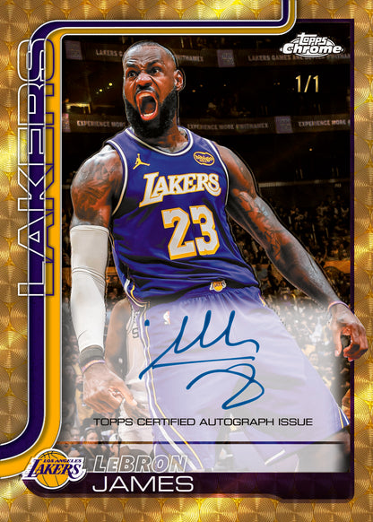 2025/26 Topps Chrome Update Series Basketball Mega Box
