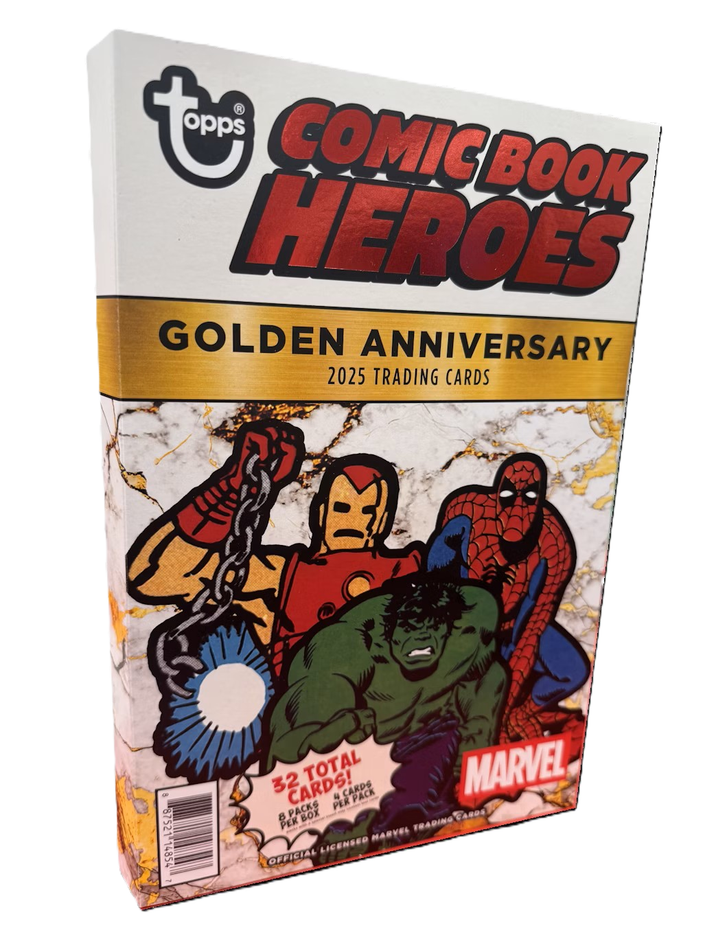2025 Topps Marvel Comic Book Heroes 1975 Golden Anniversary Box