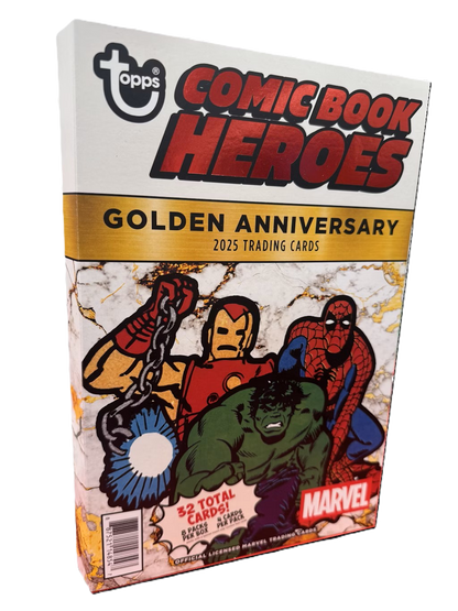 2025 Topps Marvel Comic Book Heroes 1975 Golden Anniversary Box