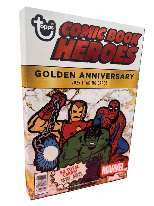 2025 Topps Marvel Comic Book Heroes 1975 Golden Anniversary Box