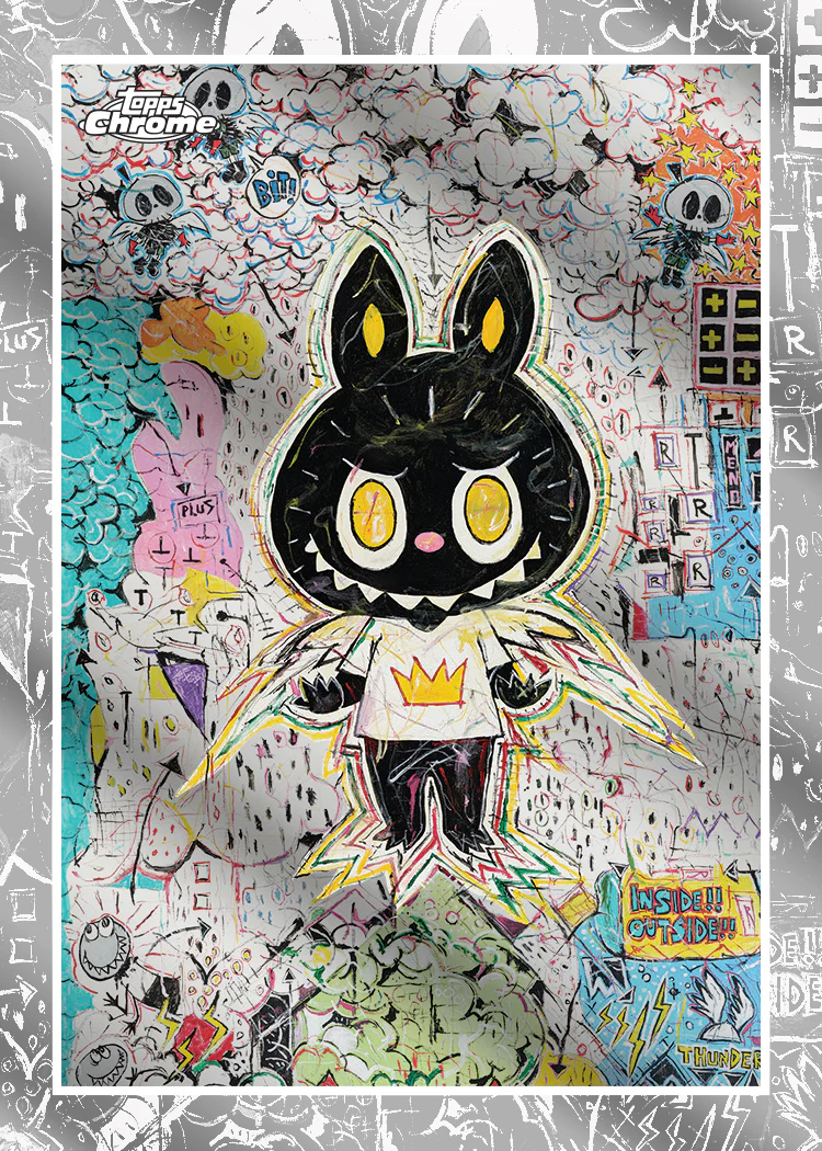 2025 Topps Chrome Labubu 10th Anniversary Hobby Box