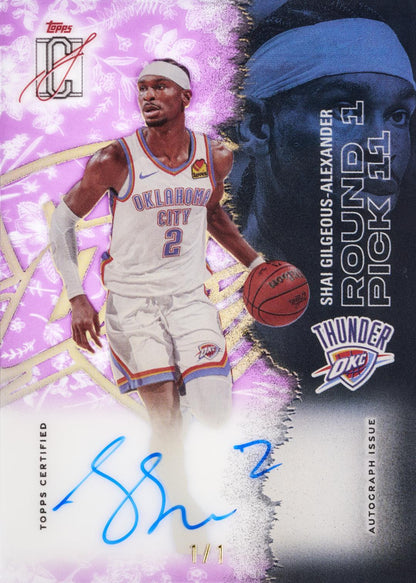 2025/26 Topps Signature Class Basketball Hobby 12 Box Case