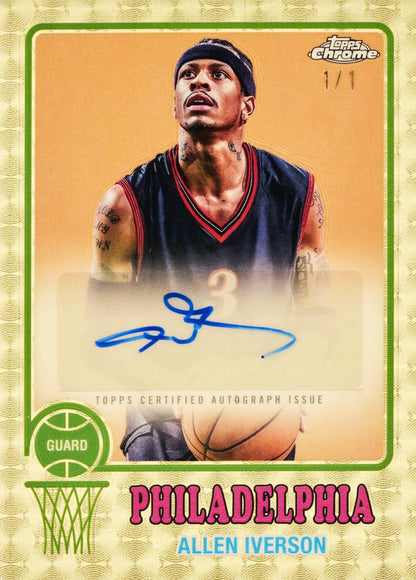 2024/25 Topps Chrome Basketball Hobby Box
