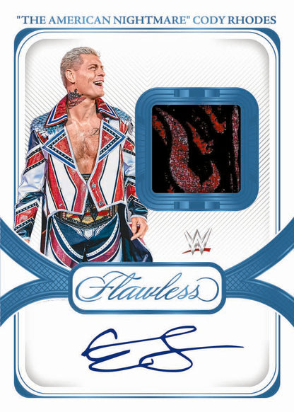 2024 Panini Flawless WWE Hobby 2 Box Case