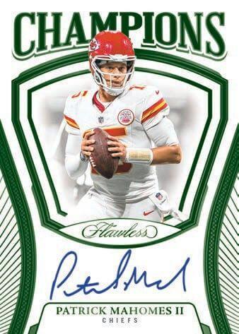2025 Panini Flawless Football Hobby 2 Box Case