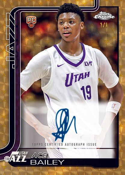 2025/26 Topps Chrome Basketball Blaster Box