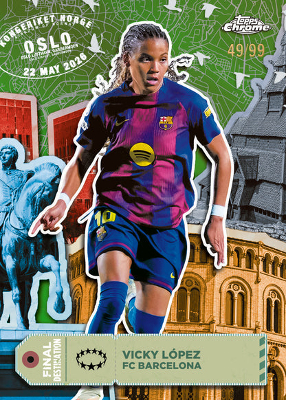 2025/26 Topps UEFA Women's Champions League Chrome Soccer Hobby Box