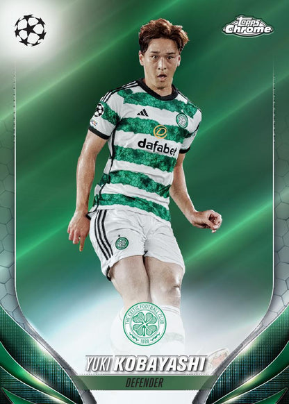 2023/24 Topps UEFA Club Competitions Chrome Soccer Breaker's Delight Box
